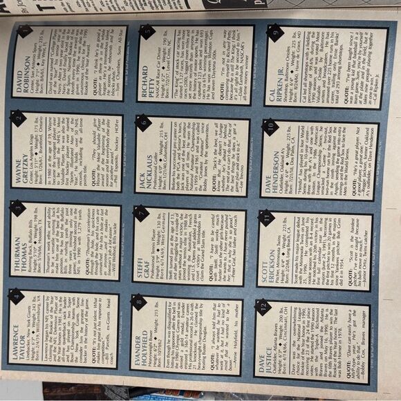 1991 September tuff stuff magazine with a uncut sheet of various superstars - Picture 8 of 8